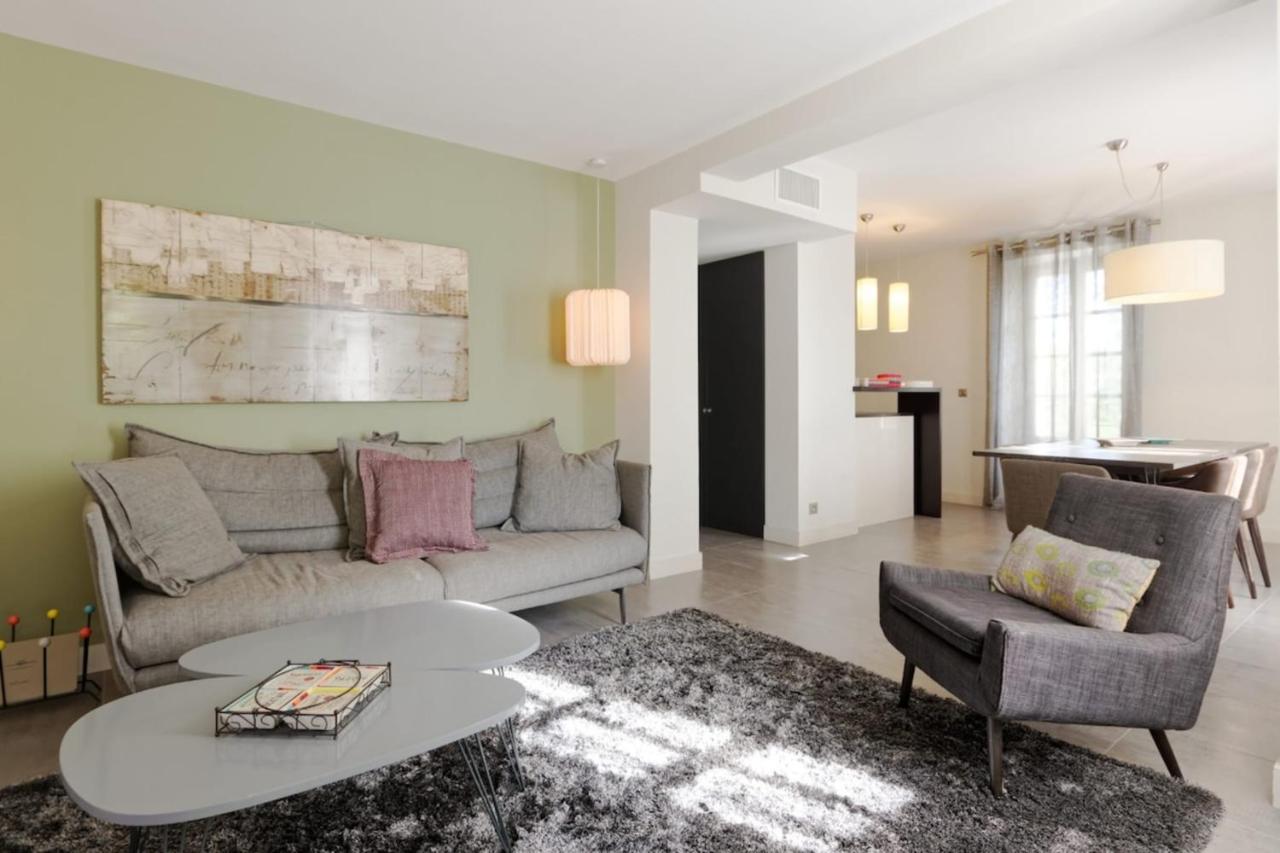 Private Furnished Apartment With All Comfort Has A Garden In A Green Space Meyreuil Extérieur photo